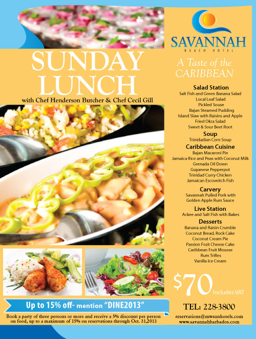 Savannah Events Nune 2023 Event What's On In Barbados